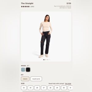 Nuuds black jeans